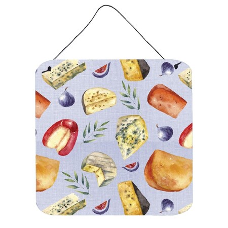 Carolines Treasures Assortment of Cheeses Wall or Door Hanging Prints BB5198DS66